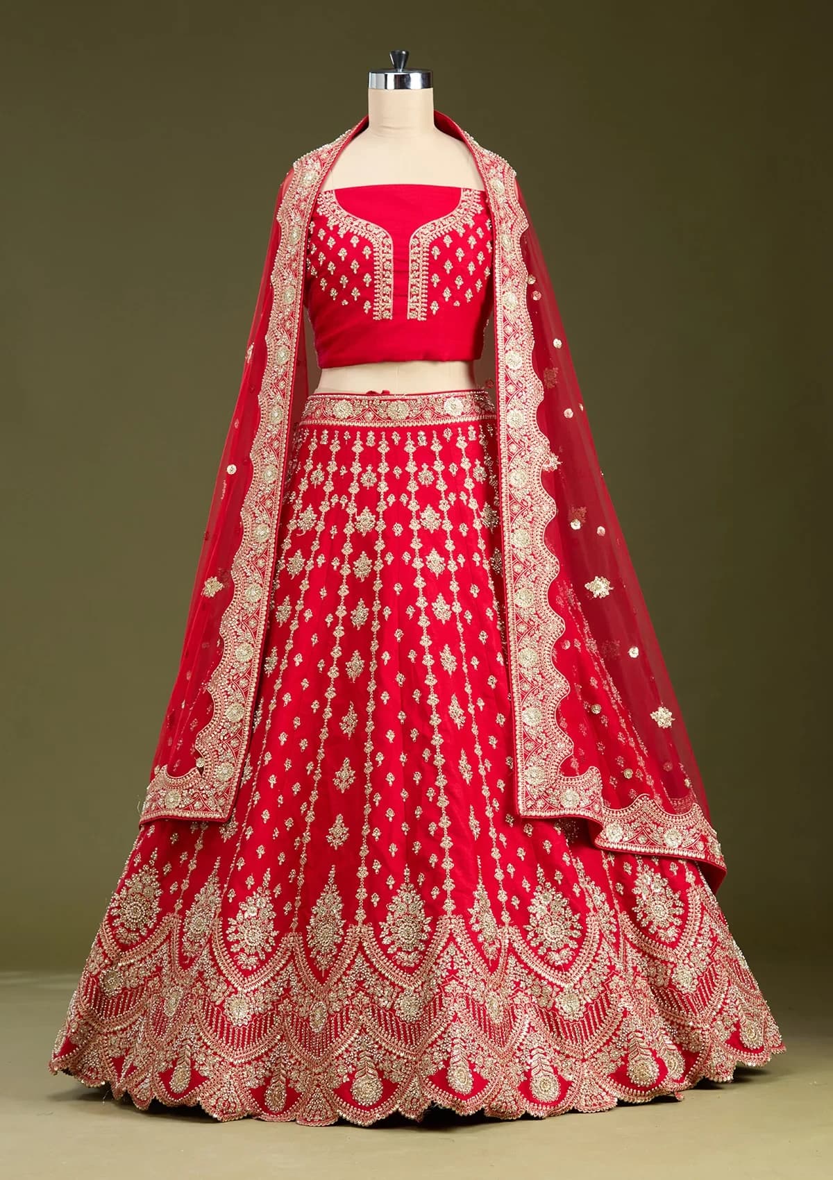 Bridal Velvet Lehenga