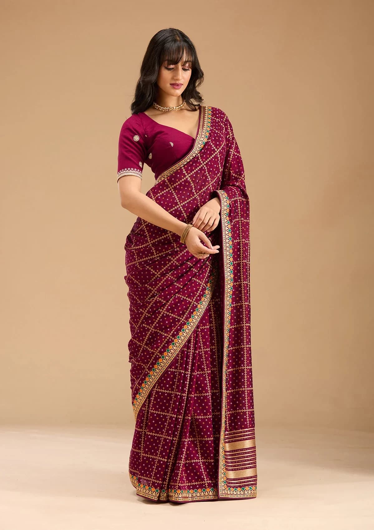 Chanderi Silk Cotton Saree